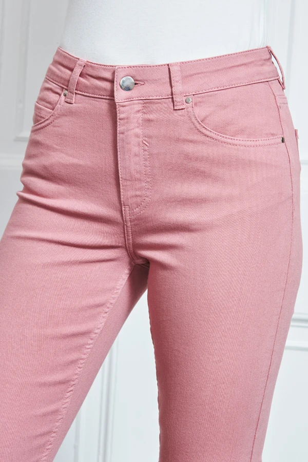 Dusky Pink Perfect Skinny Jeans - Image 5