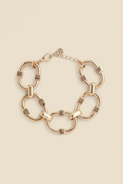 Gold Chunky Chain Link Bracelet